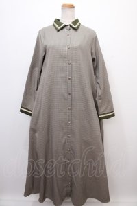 LEBECCA boutique / 隣を歩くワンピース F グリーン Y-24-12-21-140-EL-OP-SZ-ZT198