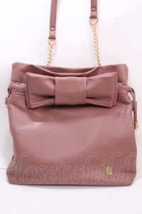 m petit by misako / NINA'sコラボ ショルダーバッグ  ピンク Y-24-12-21-028-LO-BG-AS-ZT-K010