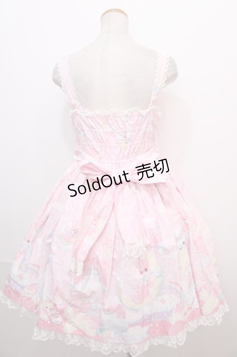 画像2: Angelic Pretty / Dream Fantasy胸リボンジャンパースカート  ピンク Y-24-12-23-062-AP-OP-SZ-ZY (2)