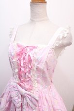 画像3: Angelic Pretty / Cotton Candy Shopジャンパースカート  ピンク Y-24-12-23-066-AP-OP-SZ-ZY (3)