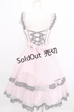 画像2: Angelic Pretty / Dreamy Dolce Ribbonジャンパースカート  ピンク Y-24-12-25-037-AP-OP-SZ-ZY