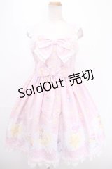 Angelic Pretty / Dreamy Night Cakesジャンパースカート  ピンク Y-24-12-25-039-AP-OP-SZ-ZY