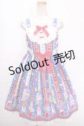 Angelic Pretty / Ice Cream Parlorジャンパースカート  青 Y-24-12-25-046-AP-OP-SZ-ZY