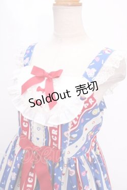 画像3: Angelic Pretty / Ice Cream Parlorジャンパースカート  青 Y-24-12-25-046-AP-OP-SZ-ZY