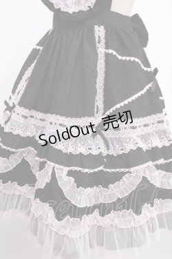 画像4: Angelic Pretty / Heart胸あて付スカート(無地)  黒×ピンク Y-24-12-25-051-AP-SK-SZ-ZY