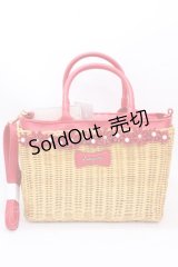 LODISPOTTO / 2wayかごバッグ  赤 Y-24-12-25-014-LO-BG-SZ-ZY