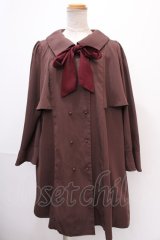 axes femme / ケープ風ワンピース F 茶 Y-24-12-28-088-AX-OP-SZ-ZI