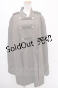 axes femme / ナポレオンマント風コート  茶 Y-24-12-28-097-AX-CO-SZ-ZT-C062