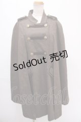 axes femme / ナポレオンマント風コート  茶 Y-24-12-28-097-AX-CO-SZ-ZT-C062
