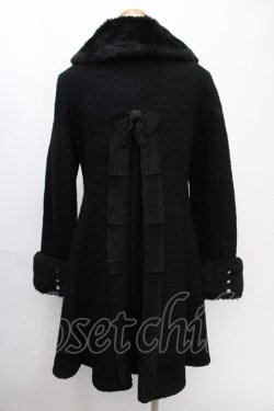 画像2: Angelic Pretty / ローラビジューコート  黒 Y-24-12-28-102-AP-CO-AS-ZY