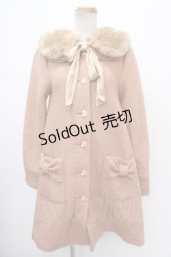 画像1: 【SALE】Dear Celine / COATハートボタン丸襟コート  ブラウン Y-24-12-28-109-LO-JA-SZ-ZT-C062