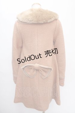 画像2: 【SALE】Dear Celine / COATハートボタン丸襟コート  ブラウン Y-24-12-28-109-LO-JA-SZ-ZT-C062