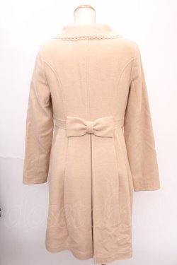 画像2: Emily Temple cute / COATパールボタン丸襟コート  ベージュ Y-24-12-28-110-ET-CO-AS-ZT-C047