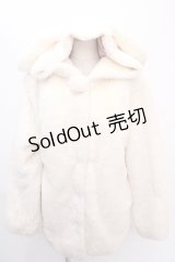 Honey Cinnamon / COATうさ耳ファーコート  オフ Y-24-12-28-113-LO-CO-AS-ZT-C061