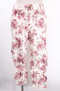 axes femme / シャーリングストレッチパンツ M ピンク Y-24-12-28-115-AX-PA-SZ-OS