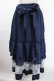画像1: axes femme / レース使いティアードスカート F 紺 Y-24-12-28-128-AX-SK-SZ-OS (1)