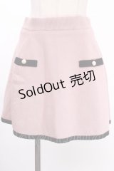 Ank Rouge / ニットスカート  ピンク Y-24-12-28-132-CA-SK-SZ-ZT194