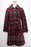 Jane Marple / Big Tartan コート M グリーン Y-24-12-29-049-JM-CO-SZ-ZT-C004