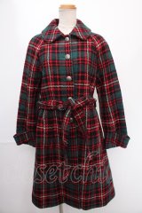 Jane Marple / Big Tartan コート M グリーン Y-24-12-29-049-JM-CO-SZ-ZT-C004