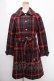 画像1: Jane Marple / Big Tartan コート M グリーン Y-24-12-29-049-JM-CO-SZ-ZT-C004 (1)
