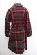 画像2: Jane Marple / Big Tartan コート M グリーン Y-24-12-29-049-JM-CO-SZ-ZT-C004 (2)