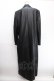 画像2: Melt the lady / leather like trench coat F ブラック Y-24-12-29-050-PU-CO-SZ-ZT-C034 (2)