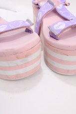 画像4: 【SALE】Candy Stripper / 厚底サンダル M ピンク Y-25-01-01-045-PU-SH-SZ-ZTK022 (4)