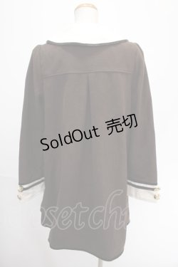 画像2: 【SALE】Amavel / Wボタン丸襟コート F ブラウン Y-25-01-01-054-CA-CO-SZ-ZTC047