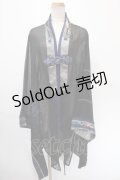Ozz oneste / 着物袖シフォンカーディガン  黒 Y-25-01-01-115-OO-JA-AS-ZY