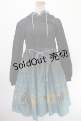 axes femme kawaii / 鍵柄ワンピース M ブルー Y-25-01-01-130-AX-OP-SZ-OS