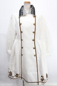 axes femme POETIQUE / ふしぎの国のアリスコート M 生成り Y-25-01-01-161-AX-CO-SZ-C041
