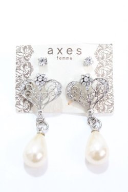 画像1: axes femme / ピアス   Y-25-01-10-011-AX-AC-SZ-ZY