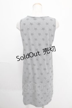 画像2: PEACE NOW / 星柄タンクトップ  グレー Y-25-01-10-074-PU-TO-SZ-ZY