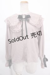 Rojita / 異素材BIGカラーブラウス F ピンク Y-25-01-10-088-LO-BL-SZ-ZH