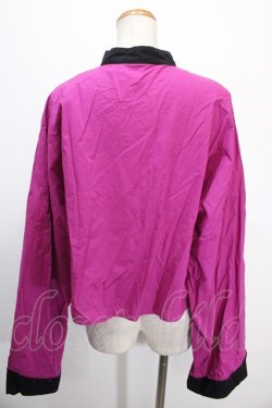 画像2: Drug Honey / バイカラーチャイナシャツ  パープル Y-25-01-10-093-PU-BL-SZ-ZY