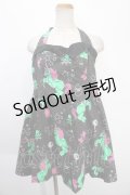 HELL BUNNY / Zombie Unicorn Dress XL 黒 Y-25-01-10-099-PU-OP-SZ-ZS