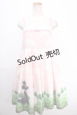 画像1: Leur Getter / Dolly Poodleキャミソールワンピース  ピンク Y-25-01-10-127-LU-OP-SZ-ZY