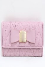 画像1: 【SALE】m petit by misako / NINA'Sコラボ財布  中桃 Y-25-01-10-019-LO-ZA-SZ-ZT422-F007 (1)