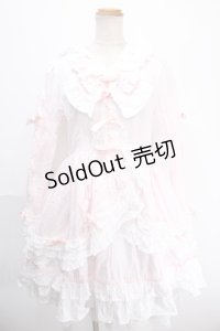 BABY,THE STARS SHINE BRIGHT / メヌエットミルフィーユワンピース  ピンク Y-25-01-10-155-BA-OP-SZ-ZY