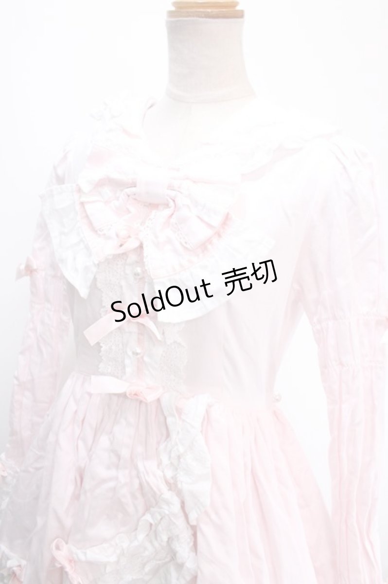 画像3: BABY,THE STARS SHINE BRIGHT / メヌエットミルフィーユワンピース  ピンク Y-25-01-10-155-BA-OP-SZ-ZY (3)