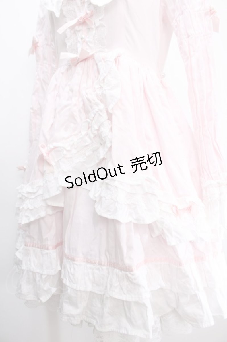 画像4: BABY,THE STARS SHINE BRIGHT / メヌエットミルフィーユワンピース  ピンク Y-25-01-10-155-BA-OP-SZ-ZY (4)