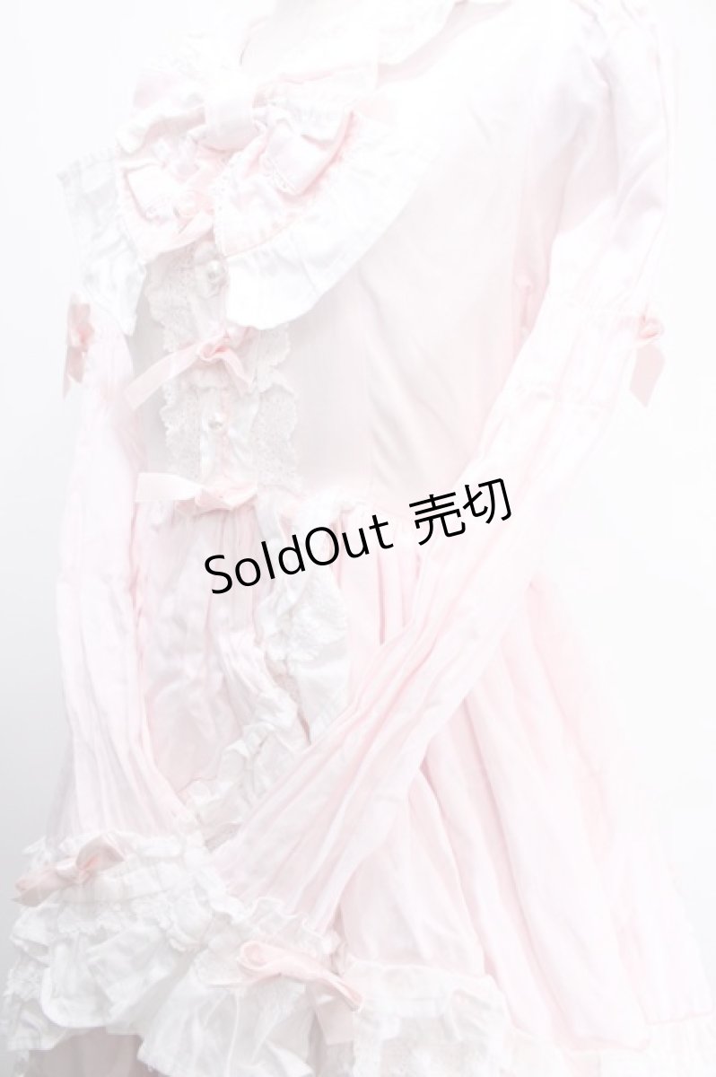 画像5: BABY,THE STARS SHINE BRIGHT / メヌエットミルフィーユワンピース  ピンク Y-25-01-10-155-BA-OP-SZ-ZY (5)