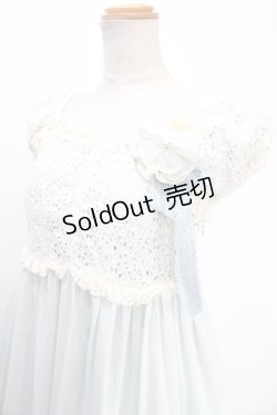 画像3: Victorian maiden / レースシフォンドールワンピース  パウダーアクア Y-25-01-10-162-CL-OP-SZ-ZY