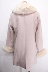 画像2: 【SALE】evelyn / ビット付きフレアコート S ピンク Y-25-01-10-177-LO-CO-SZ-ZTC061 (2)