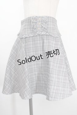 画像1: Secret Honey / フリルコルセット風スカート 2 グレー Y-25-01-10-199-CA-SK-SZ-ZT193