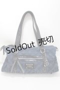BUFFALO BOBS  / キルティングデニムボストンバック   Y-25-01-10-038-PU-BG-SZ-ZY