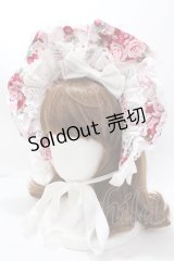BABY,THE STARS SHINE BRIGHT / シュガーブーケ〜永遠の乙女の憧れ〜ボンネット  白 Y-25-01-10-043-BA-AC-SZ-ZY