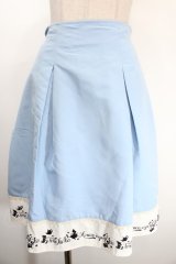 axes femme POETIQUE / 不思議の国のアリススカート M サックス Y-25-01-13-092-AX-SK-SZ-OS
