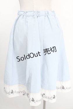 画像2: axes femme POETIQUE / 不思議の国のアリススカート M サックス Y-25-01-13-092-AX-SK-SZ-ZT303