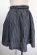 画像2: axes femme / バックルバイカラーキュロット  紺 Y-25-01-13-113-AX-SK-SZ-OS (2)